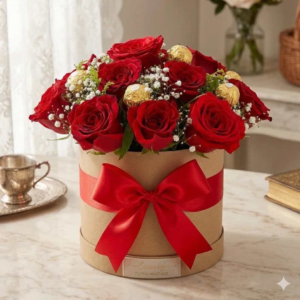 12 Rosas e Ferrero Rocher
